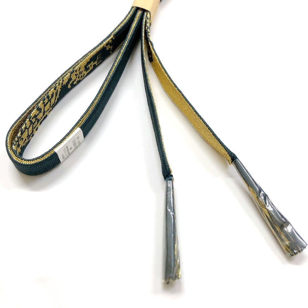 5411# Japanese Kimono Accessory Vintage Obiage and Obijime 2-piece Set Silk