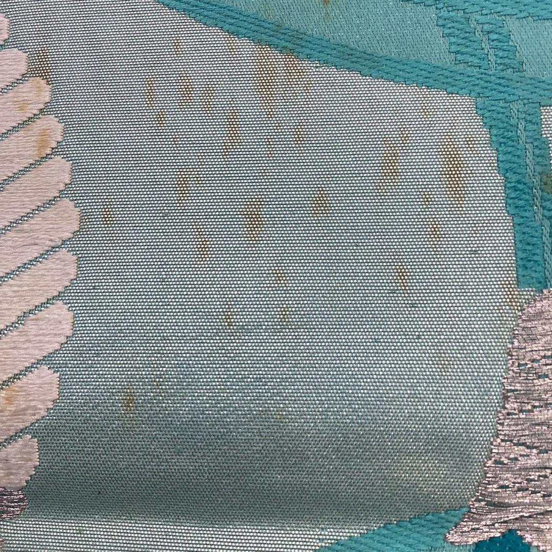 4966# Japanese Vintage Fukuro Obi Belt Kimono Fabric Silk Traditional