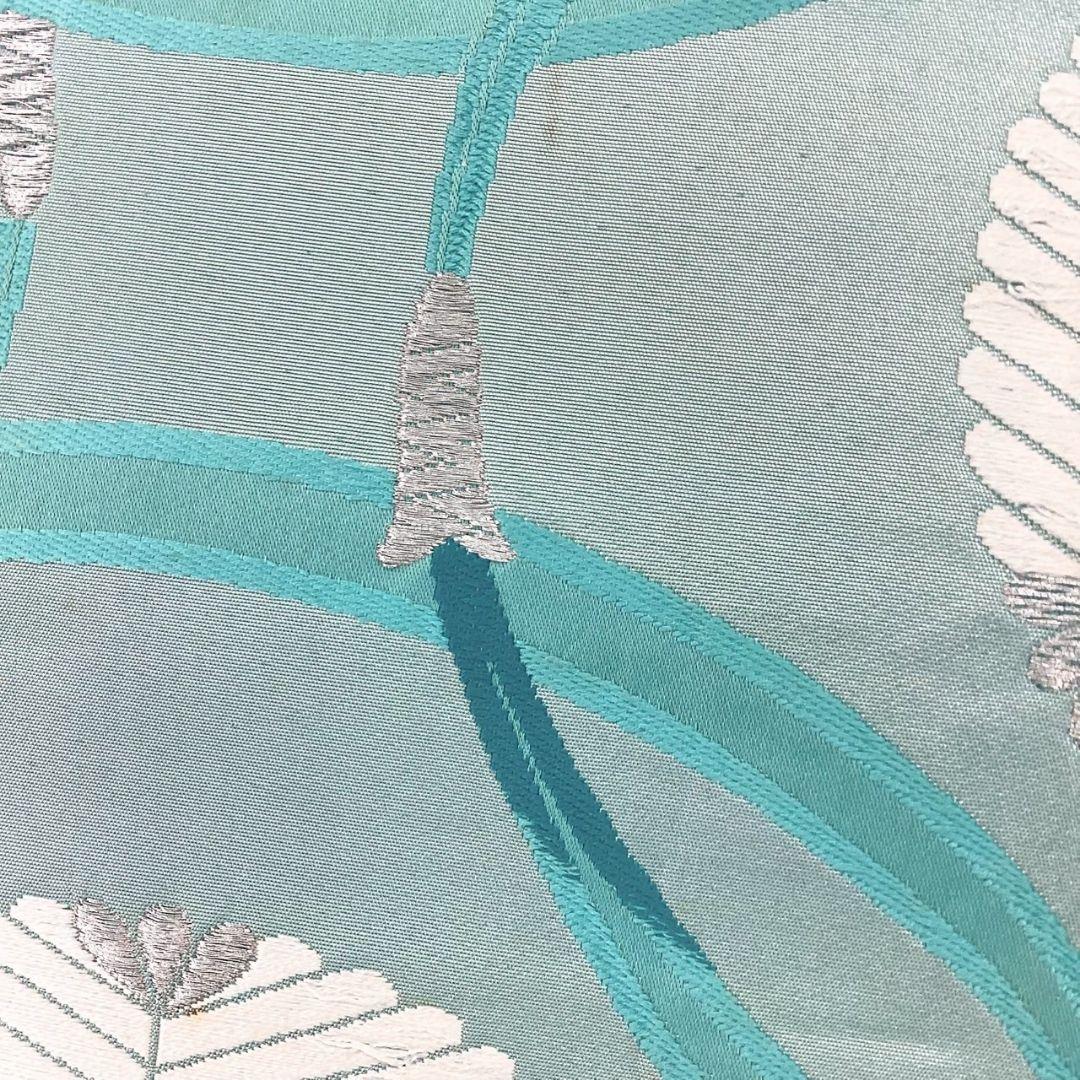 4966# Japanese Vintage Fukuro Obi Belt Kimono Fabric Silk Traditional