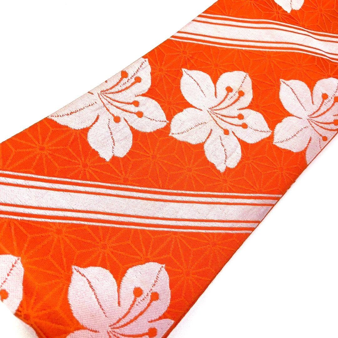2372# Japanese Vintage Hanhaba Obi Belt Kimono Fabric Yukata Women's Traditional