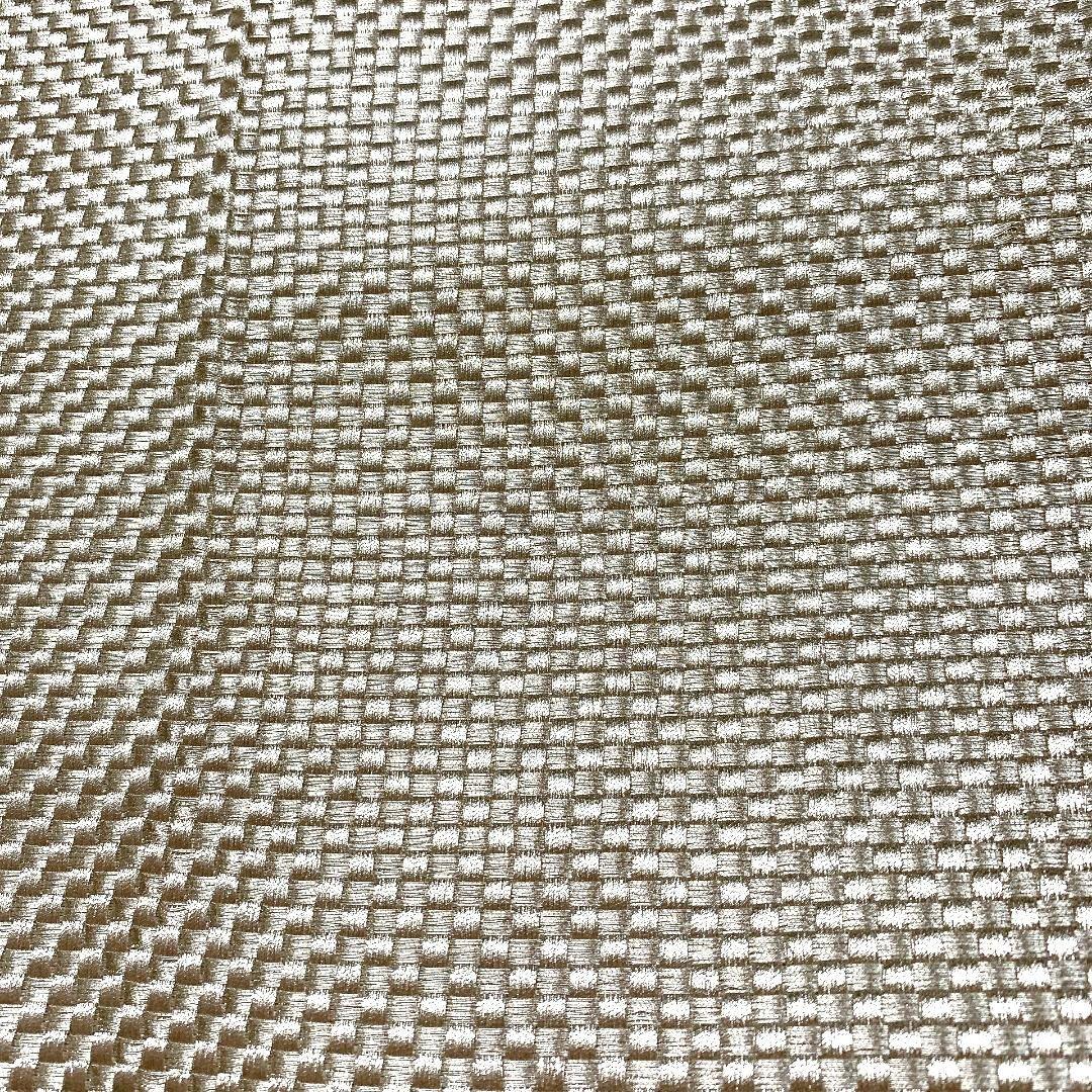 5048# Japanese Vintage Fukuro Obi Belt Kimono Fabric Silk Traditional Silver