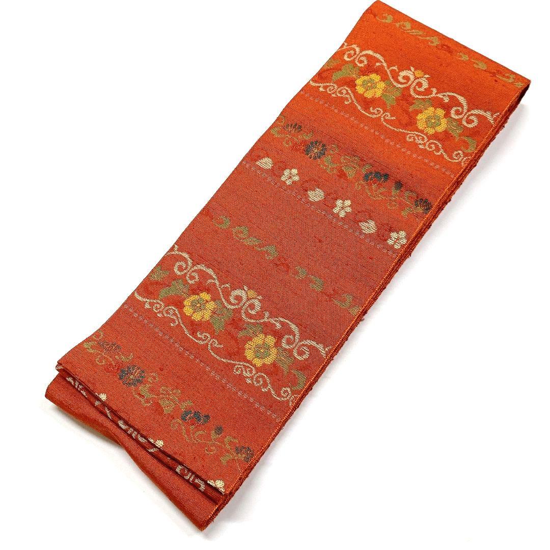 5019# Japanese Vintage Hanhaba Obi Belt Kimono Fabric Yukata Women's Traditional