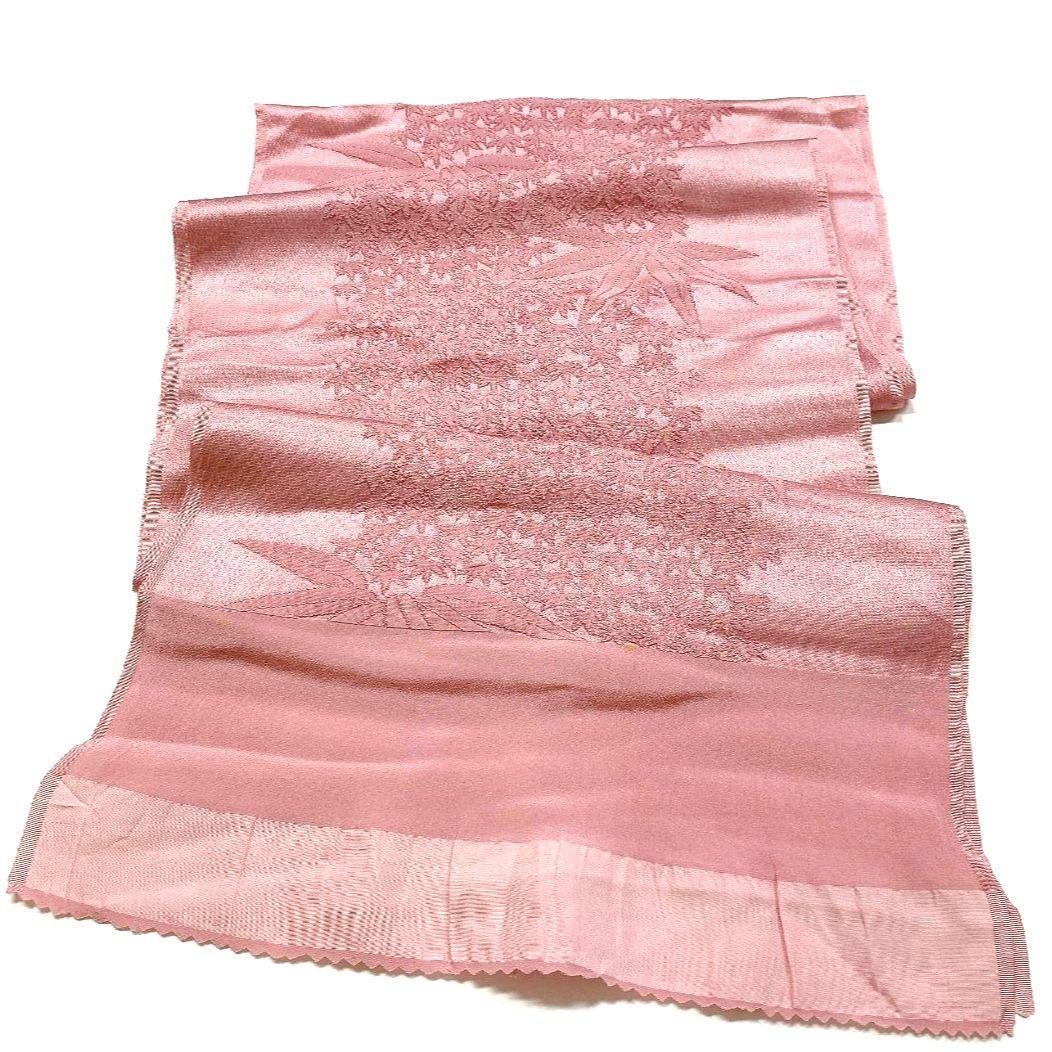 4542# Japanese Kimono Accessory Vintage Obiage and Obijime 2-piece Set Silk