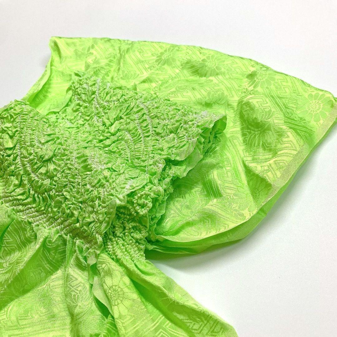 3857# Japanese Kimono Accessory Obiage and Obijime 2-piece Set Silk Shibori