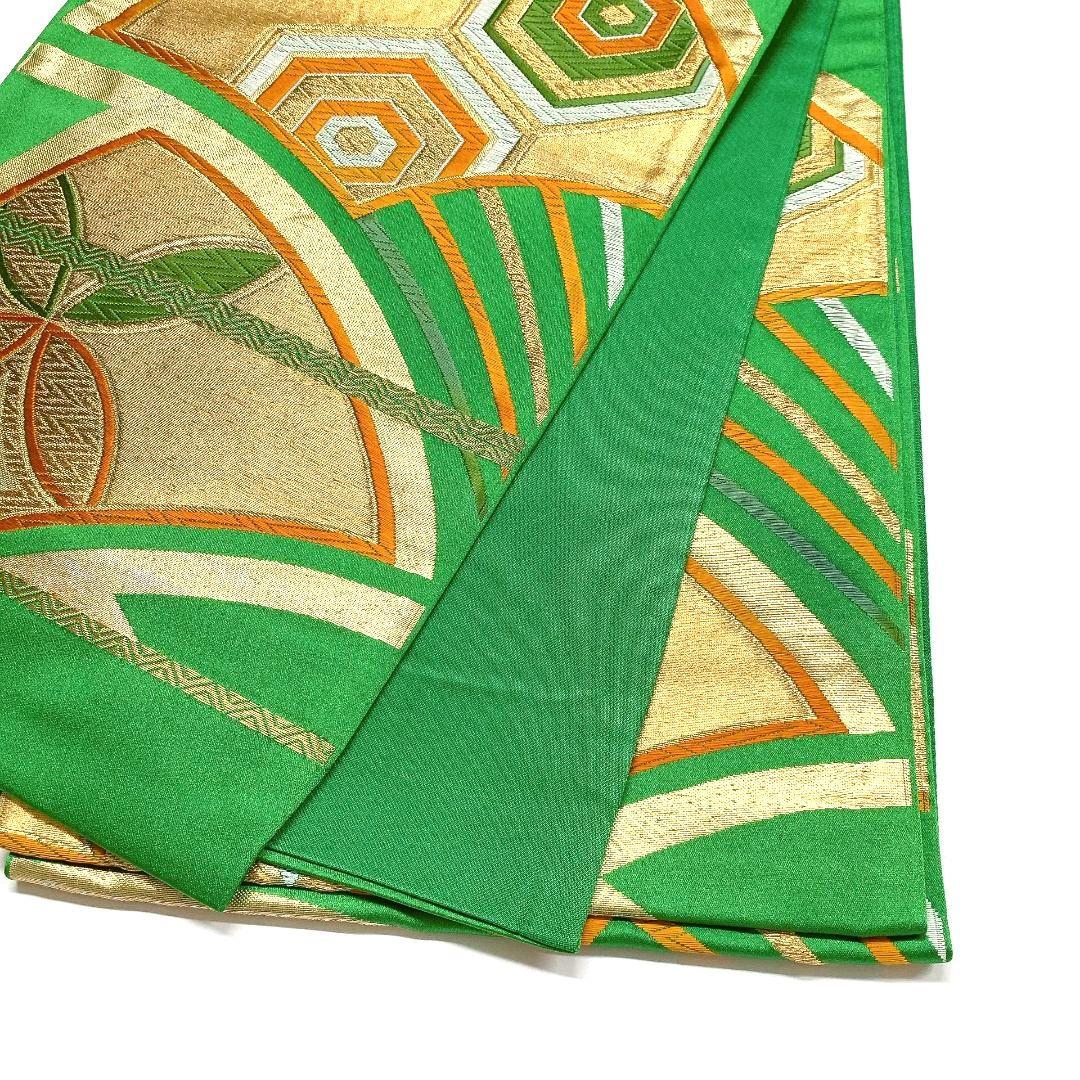 4110# Japanese Vintage Fukuro Obi Belt Kimono Fabric Silk Traditional Untailored