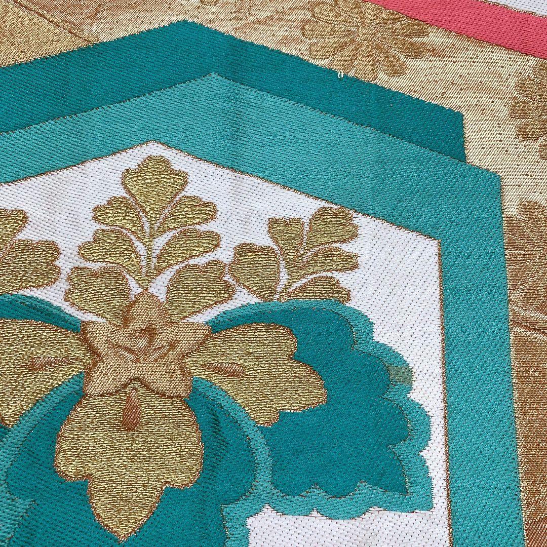 3800# Japanese Vintage Fukuro Obi Belt Kimono Fabric Silk Traditional untailored