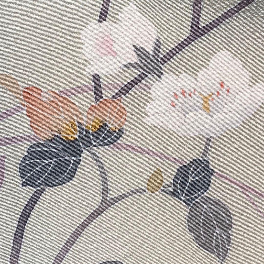 3123# Japanese Kimono Vintage Womens Silk Fabric Robe Kimono only sold Unused