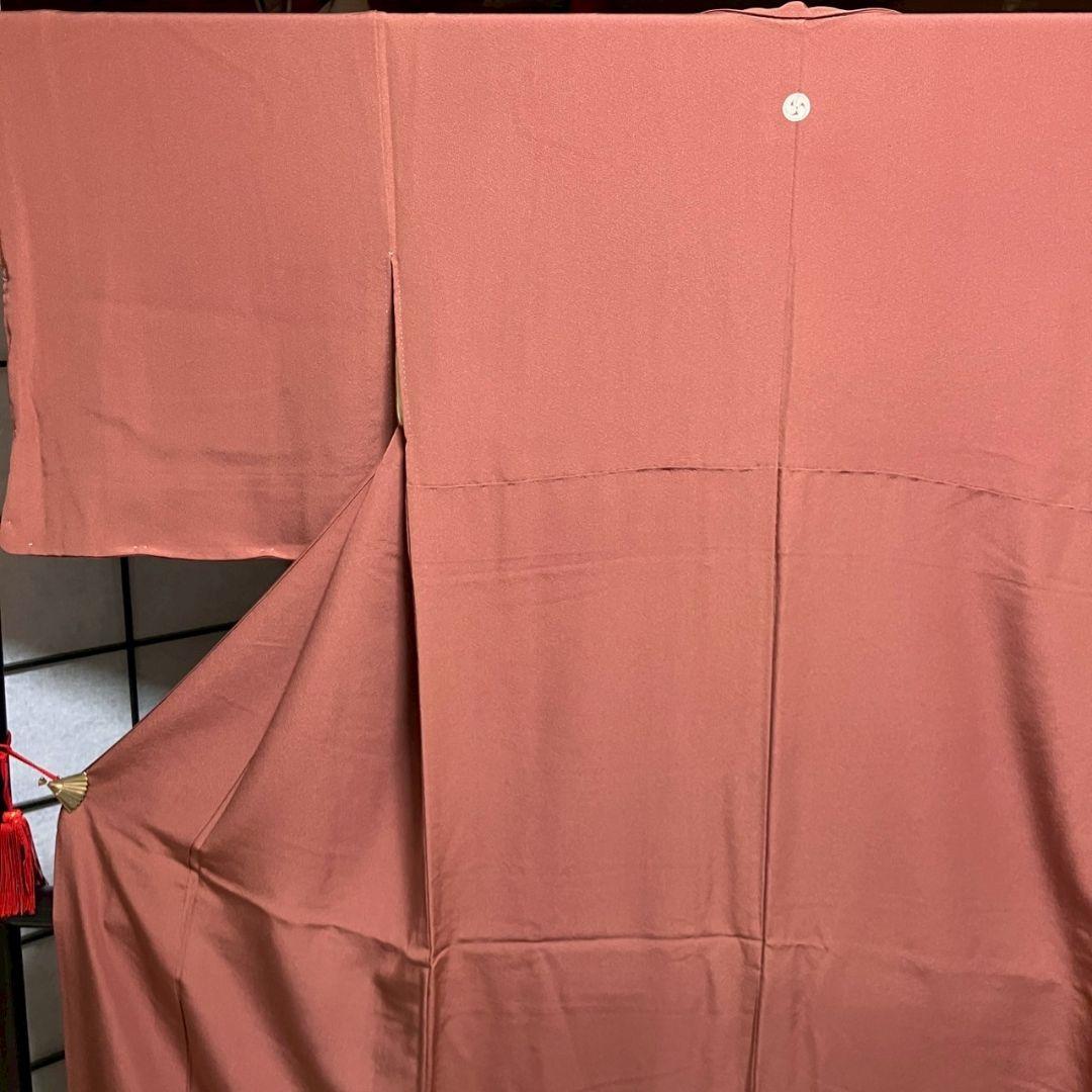 5156# Japanese Kimono Vintage Fabric Pure Silk Robe Women's Traditional