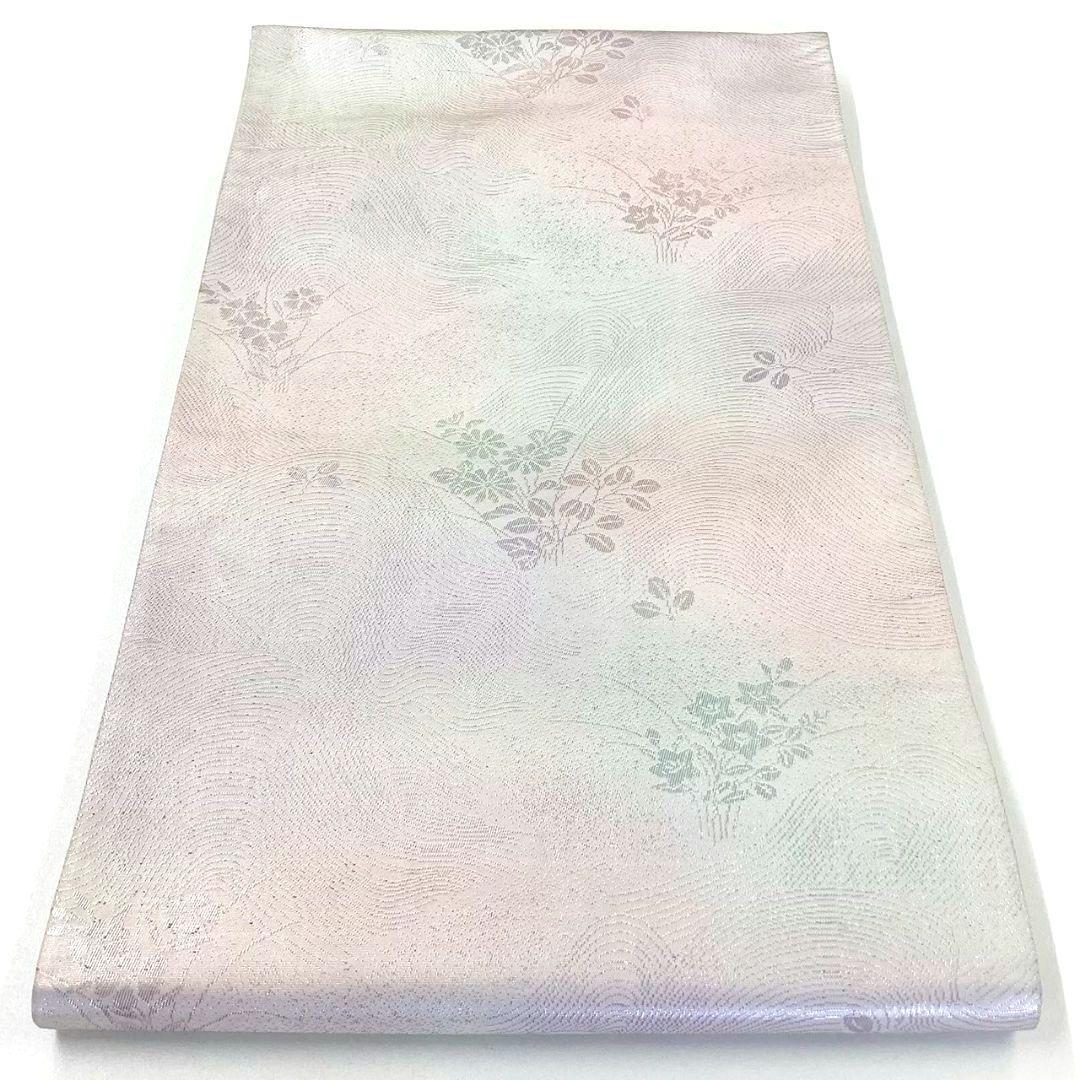 4745# Japanese Vintage Fukuro Obi Belt Kimono Fabric Silk Traditional