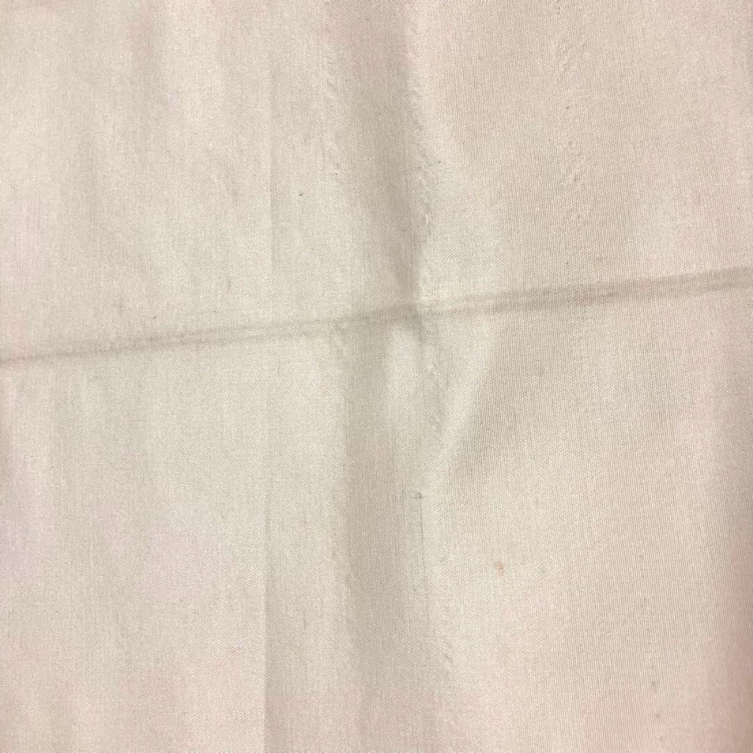 3033# Japanese Vintage Fukuro Obi Belt Kimono Fabric Silk Traditional Silver