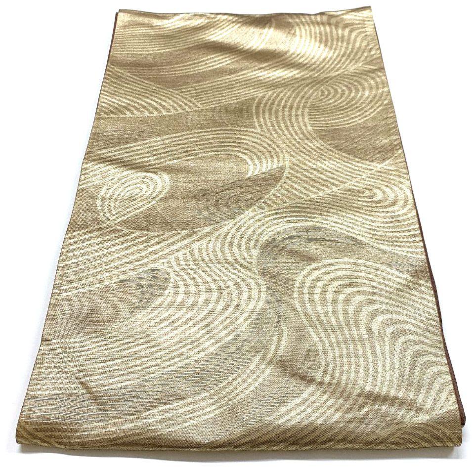 4536# Japanese Vintage Fukuro Obi Belt Kimono Fabric Silk Traditional Untailored
