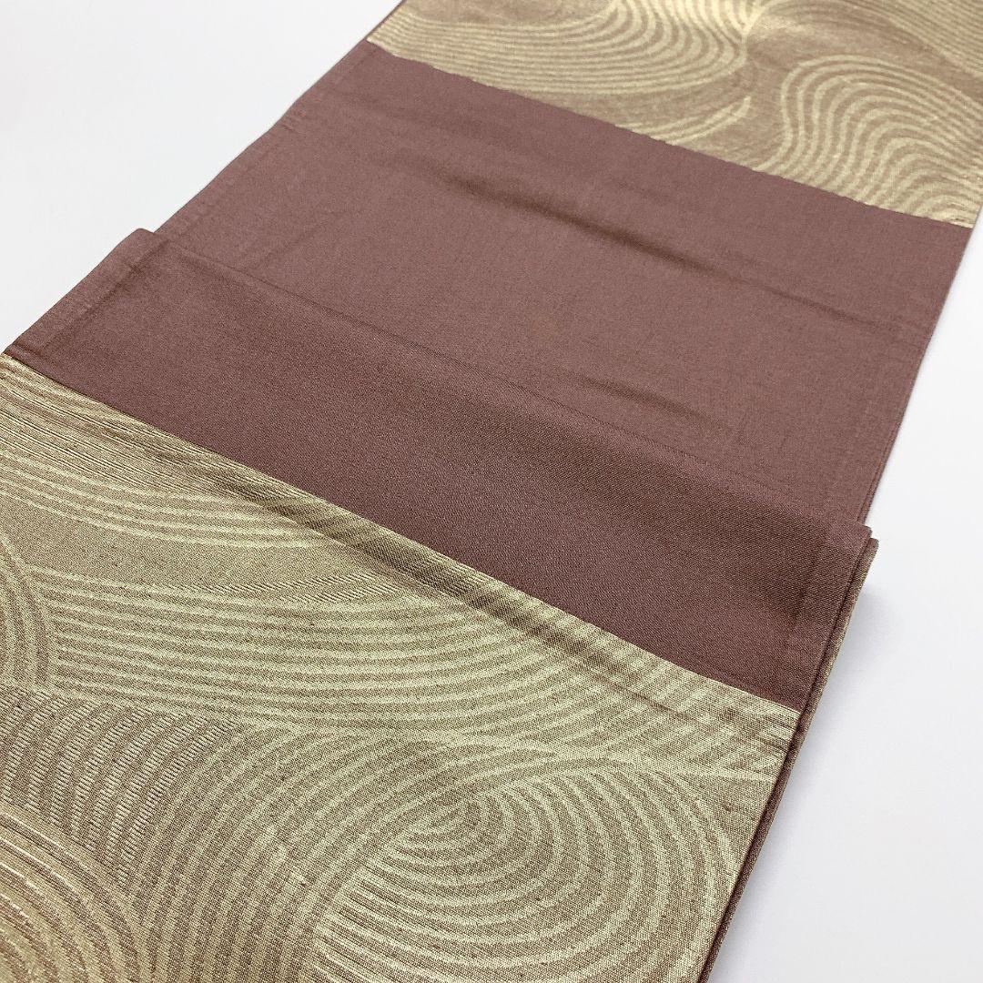 4536# Japanese Vintage Fukuro Obi Belt Kimono Fabric Silk Traditional Untailored