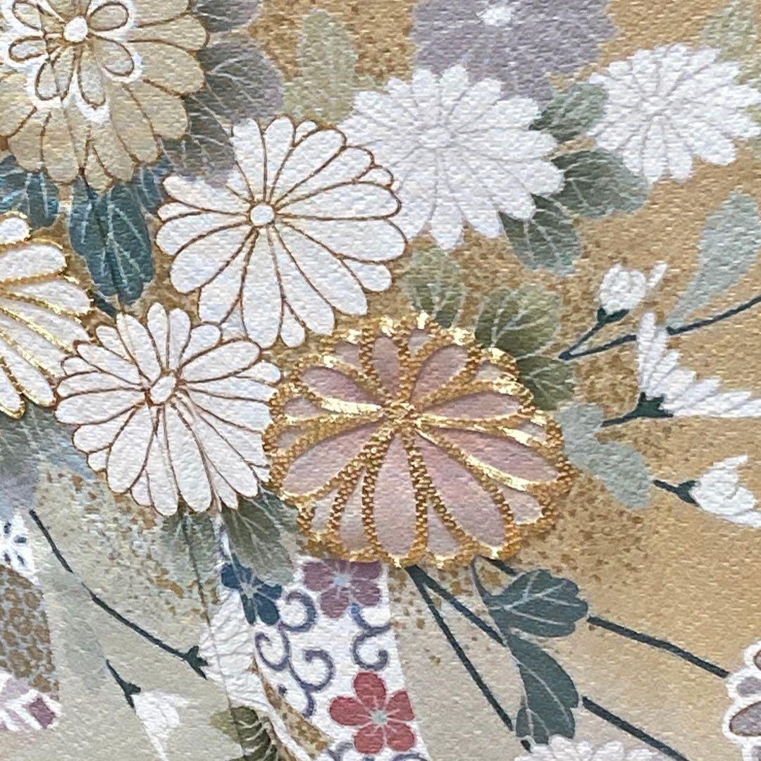 2891# Japanese Kimono Vintage Womens Silk Fabric Robe Kimono only sold