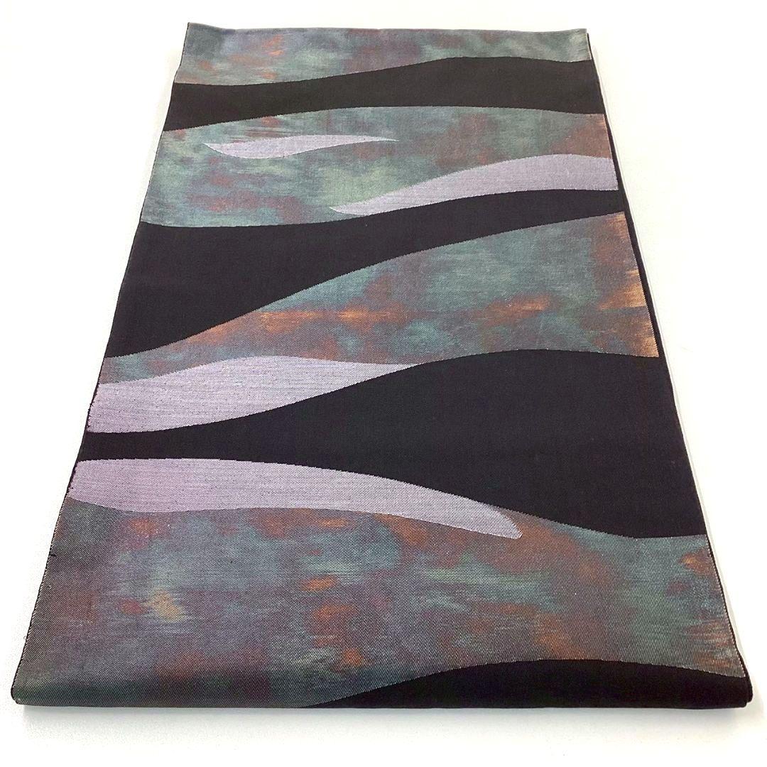 4974# Japanese Vintage Fukuro Obi Belt Kimono Fabric Silk Traditional Untailored