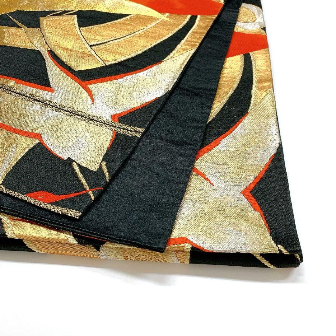 3824# Japanese Vintage Fukuro Obi Belt Kimono Fabric Silk Traditional Untailored