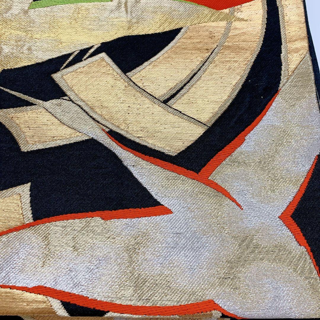 3824# Japanese Vintage Fukuro Obi Belt Kimono Fabric Silk Traditional Untailored