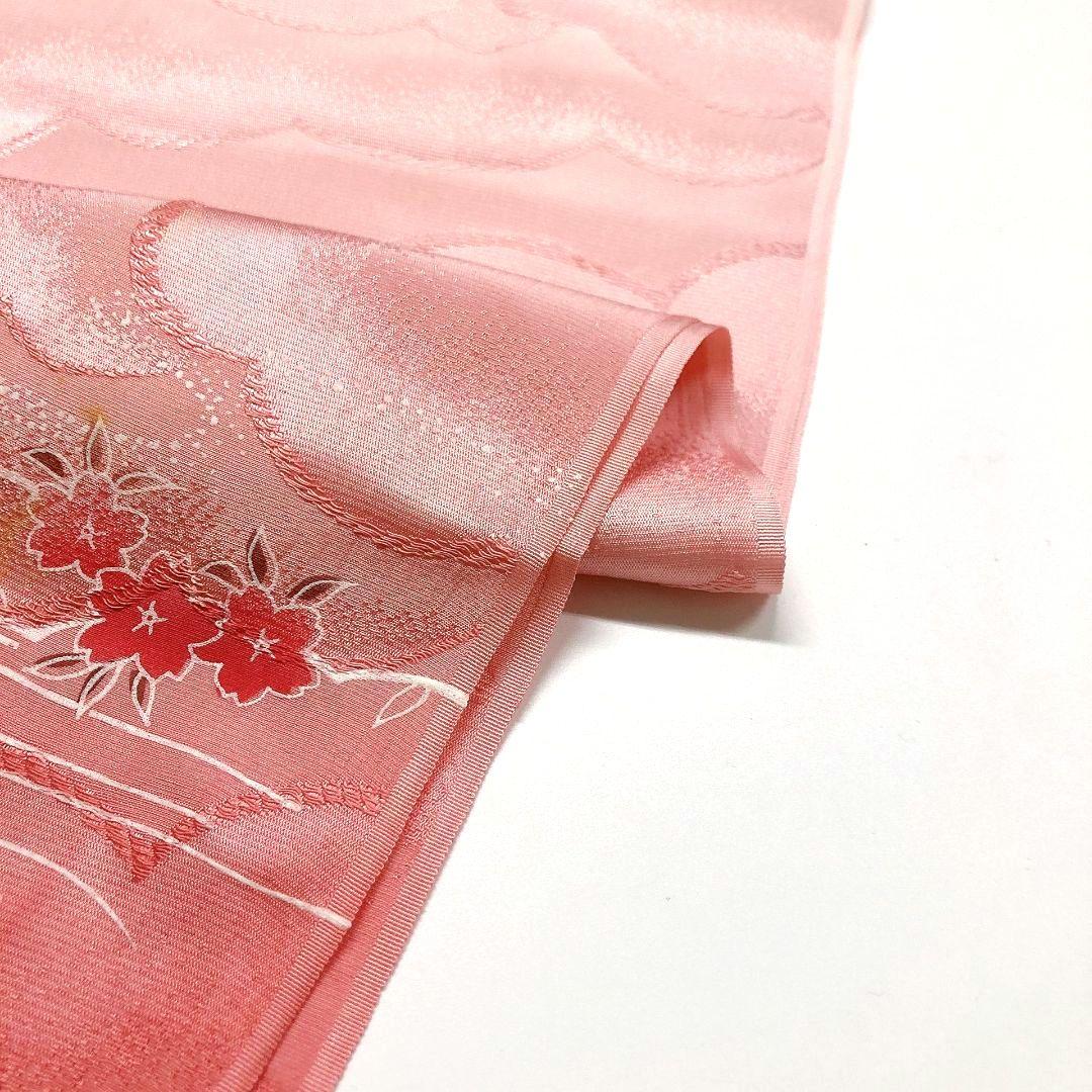 3729# Japanese Kimono Accessory Vintage Obiage and Obijime 2-piece Set Silk