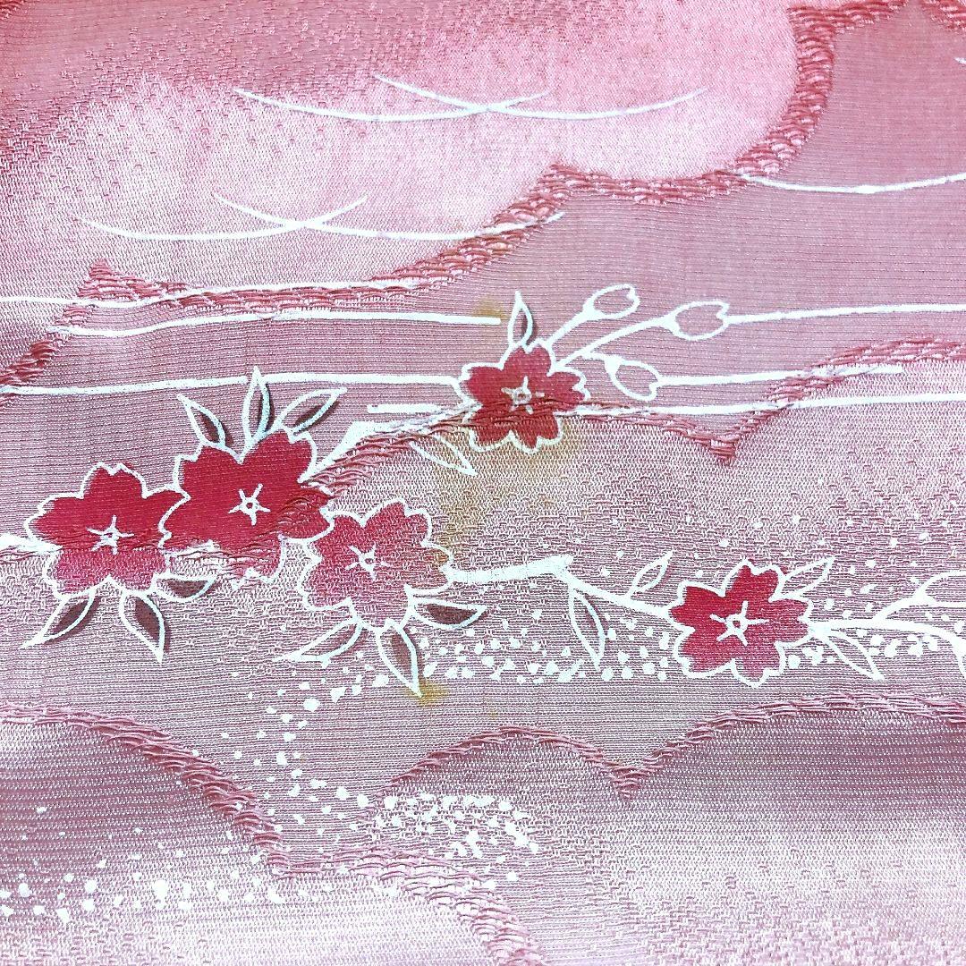 3729# Japanese Kimono Accessory Vintage Obiage and Obijime 2-piece Set Silk