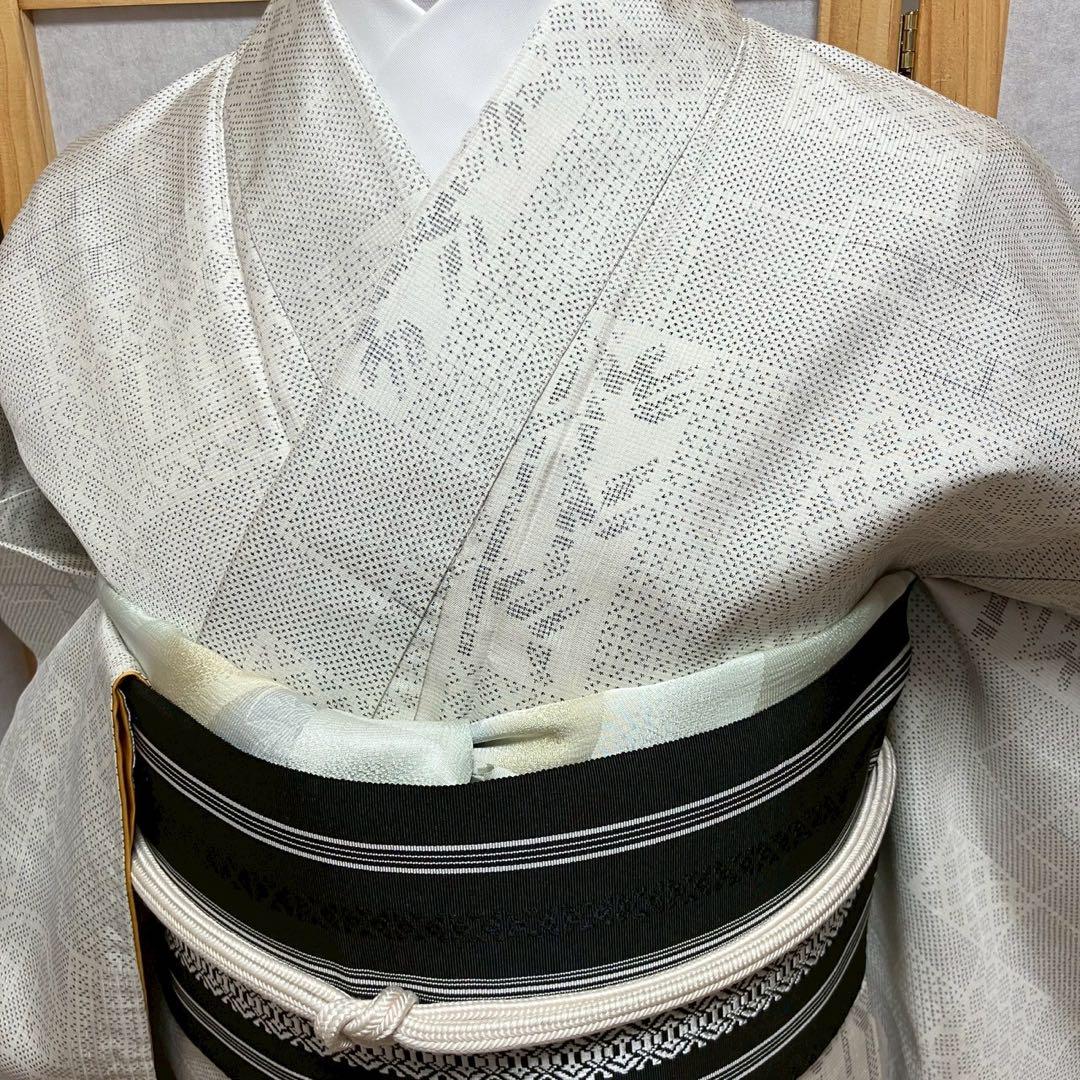 4372# Japanese Kimono Vintage Womens Silk Pongee Fabric Robe Kimono only sold