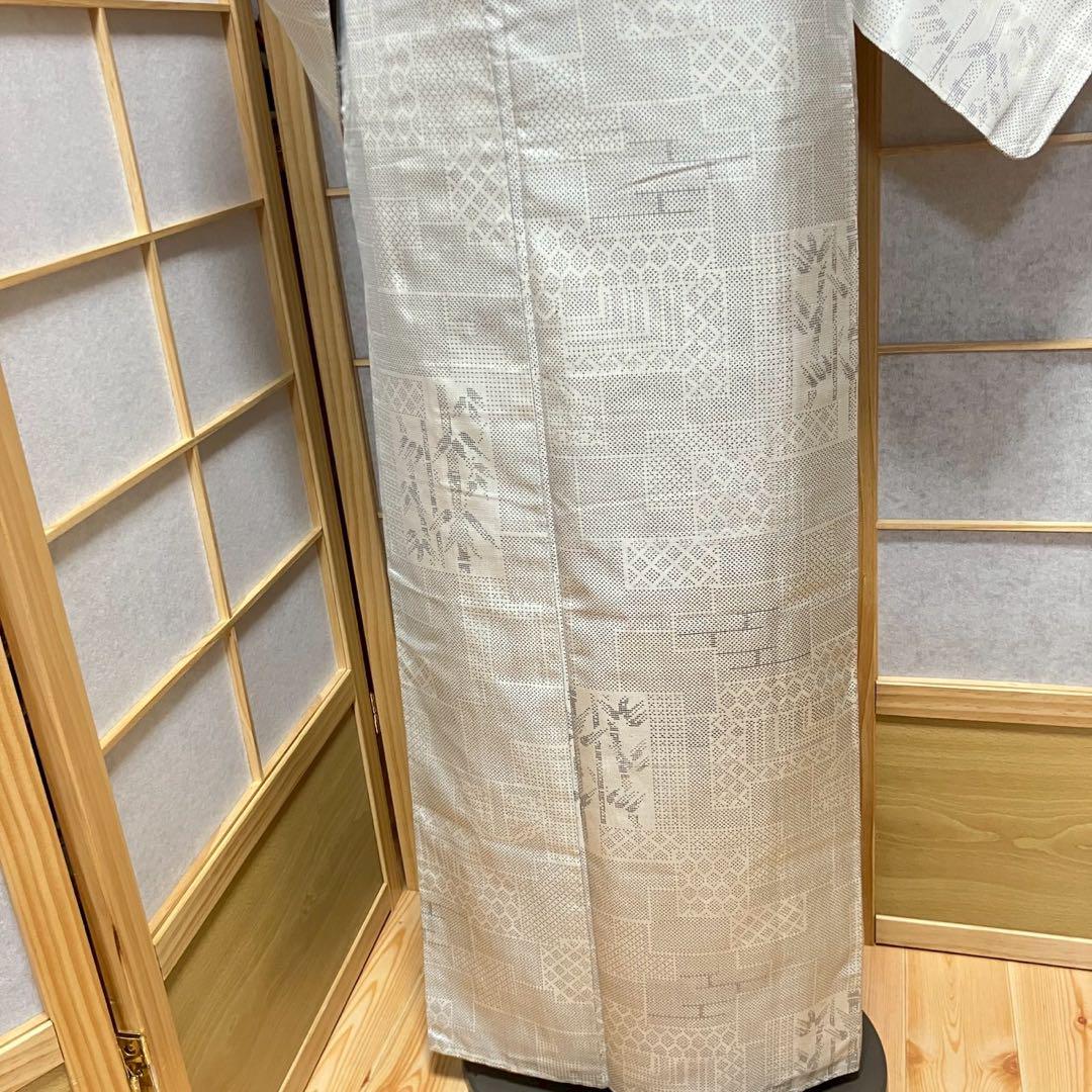 4372# Japanese Kimono Vintage Womens Silk Pongee Fabric Robe Kimono only sold
