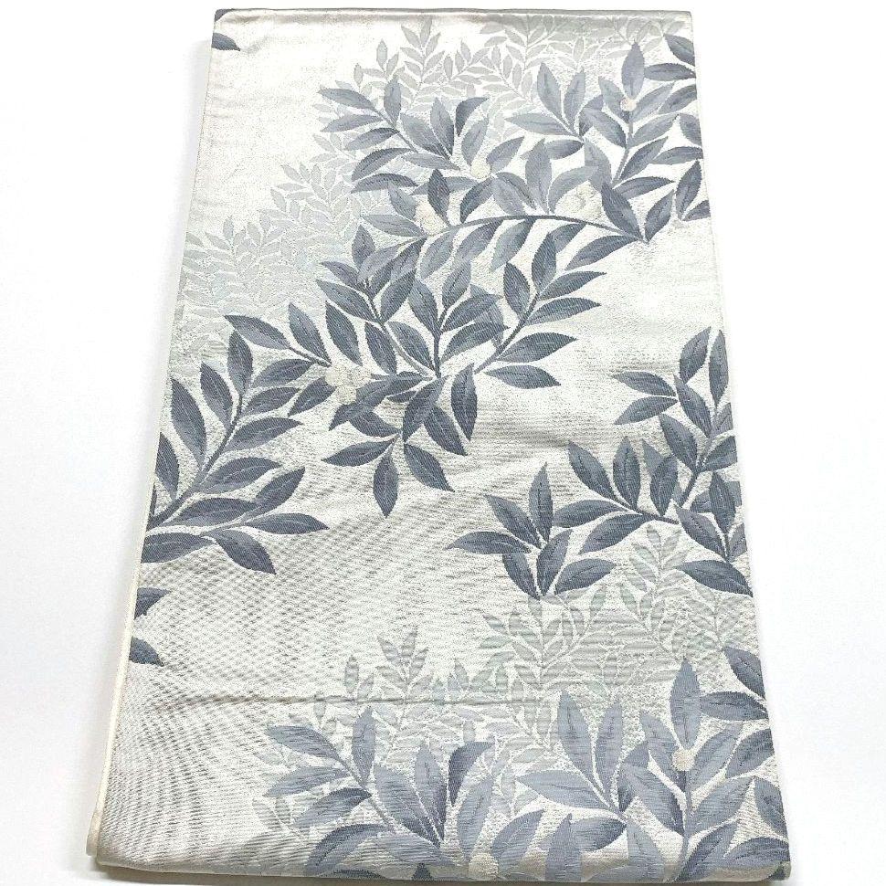 3797# Japanese Vintage Fukuro Obi Belt Kimono Fabric Silk Traditional
