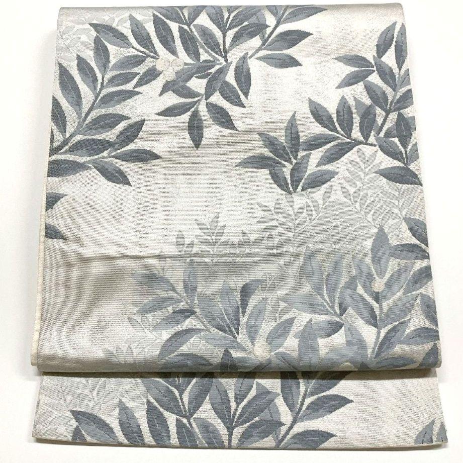3797# Japanese Vintage Fukuro Obi Belt Kimono Fabric Silk Traditional
