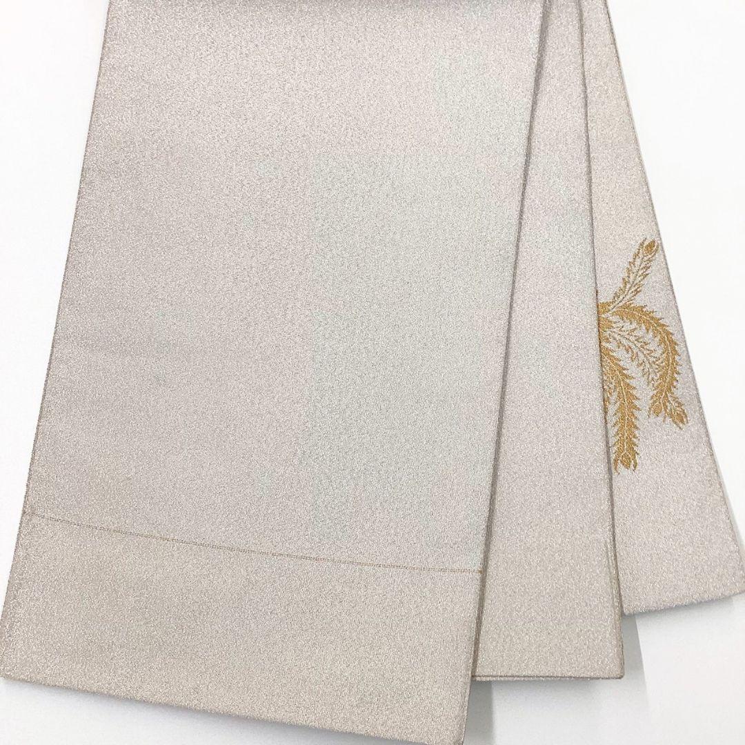 4939# Japanese Vintage Fukuro Obi Belt Kimono Fabric Silk Traditional Untailored