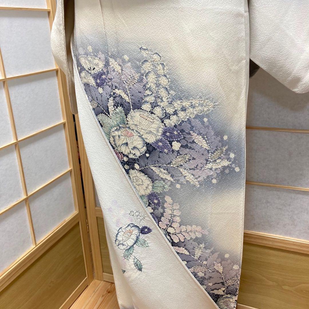 9339# Japanese Kimono Vintage Pure Silk Robe Traditional Kimono only sold 157cm