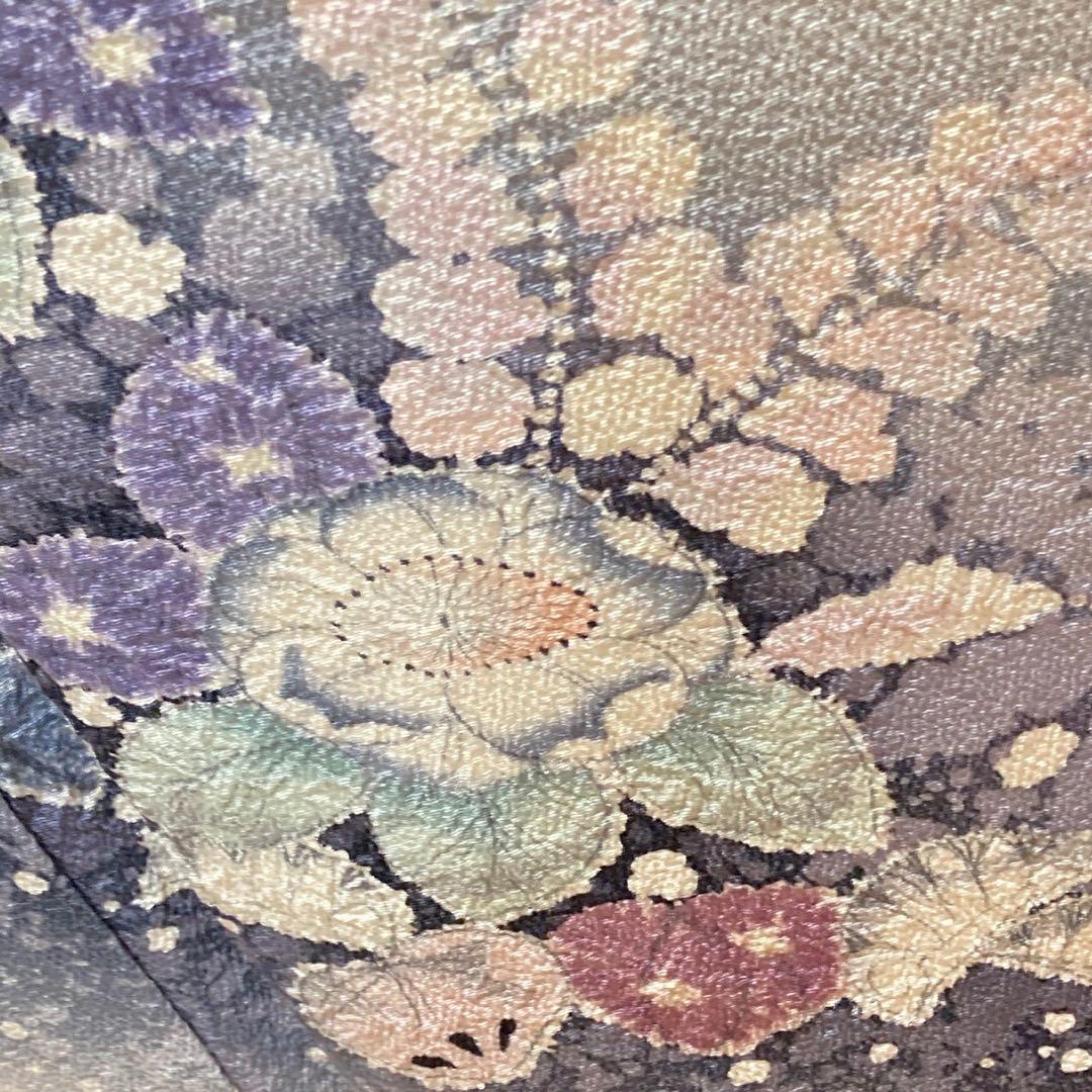 9339# Japanese Kimono Vintage Pure Silk Robe Traditional Kimono only sold 157cm
