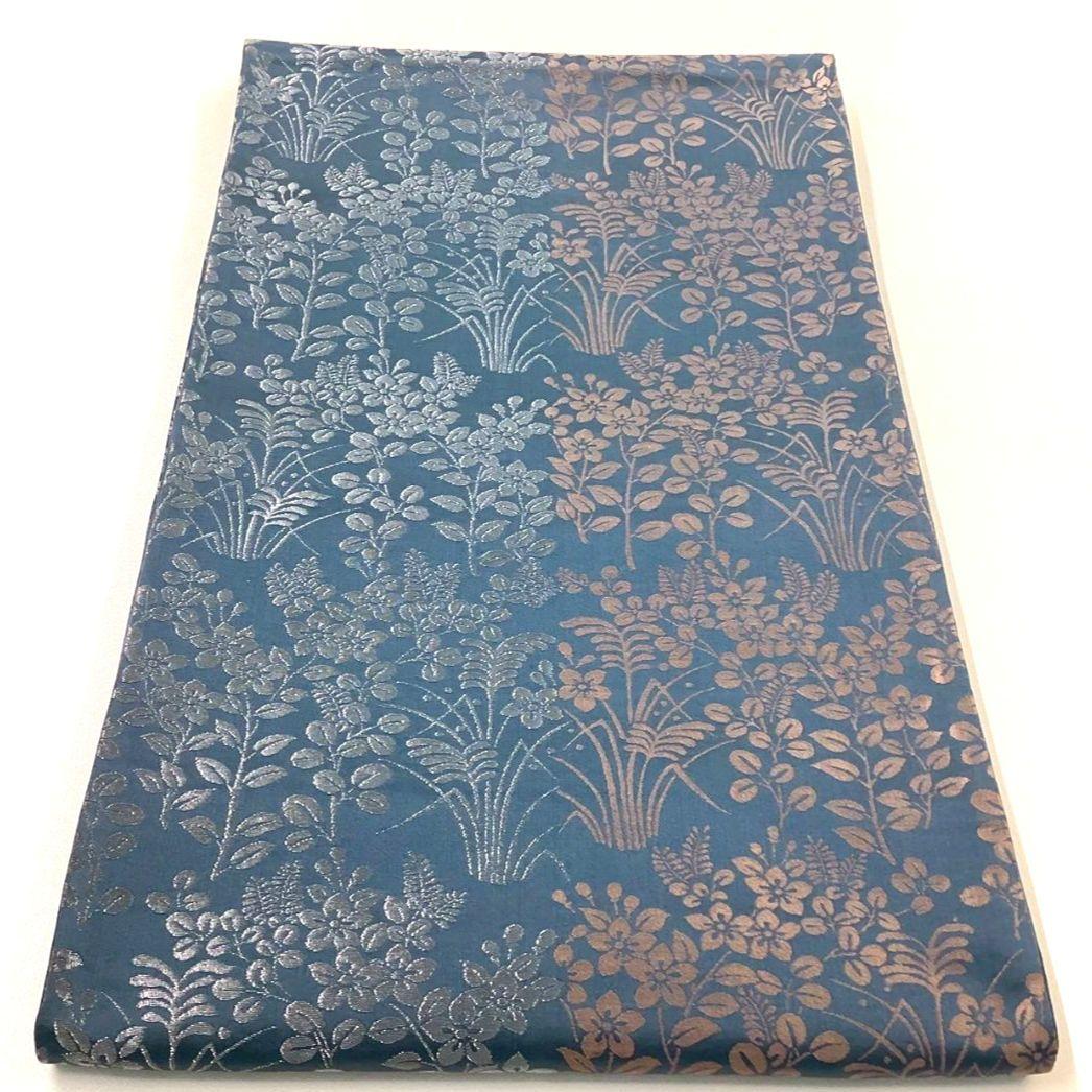 4982# Japanese Vintage Fukuro Obi Belt Kimono Fabric Silk Traditional Untailored
