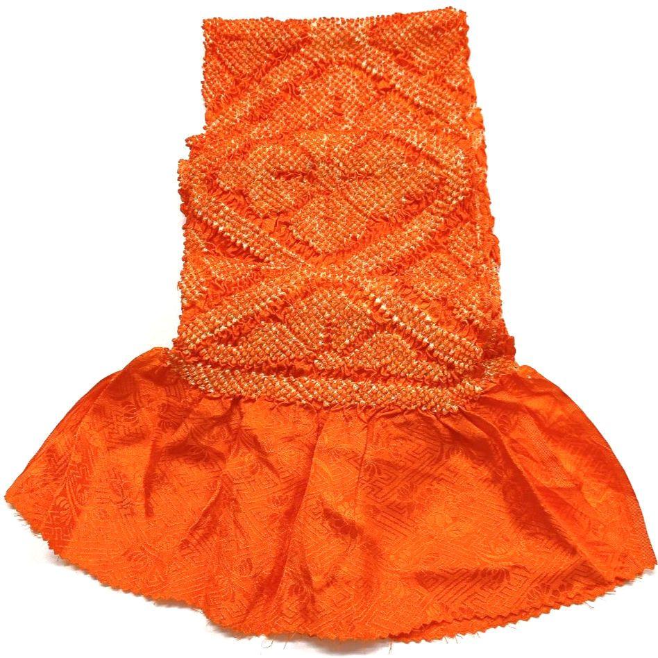 3877# Japanese Kimono Accessory Obiage and Obijime 2-piece Set Silk Shibori