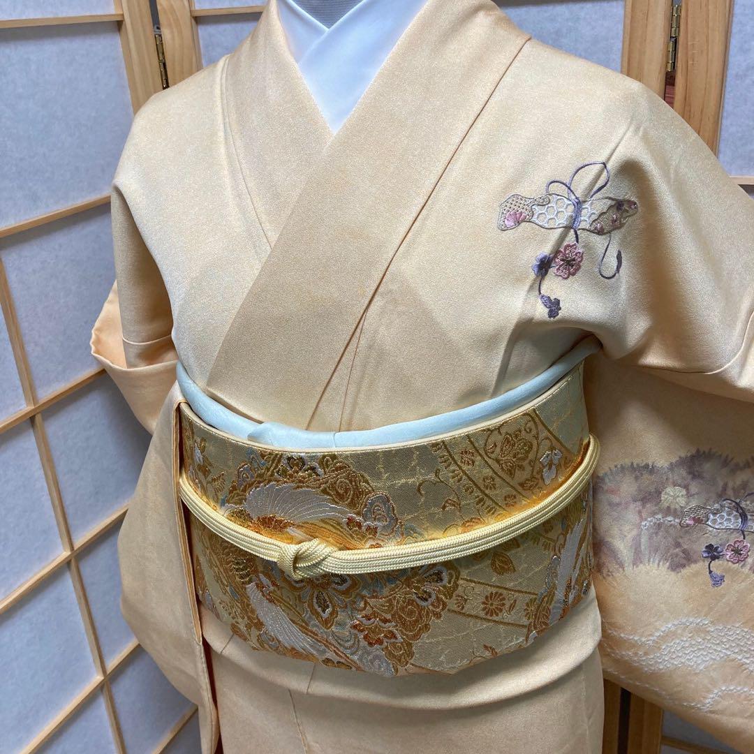 1717# Japanese Kimono Vintage Womens Silk Fabric Robe Kimono only sold Shibori