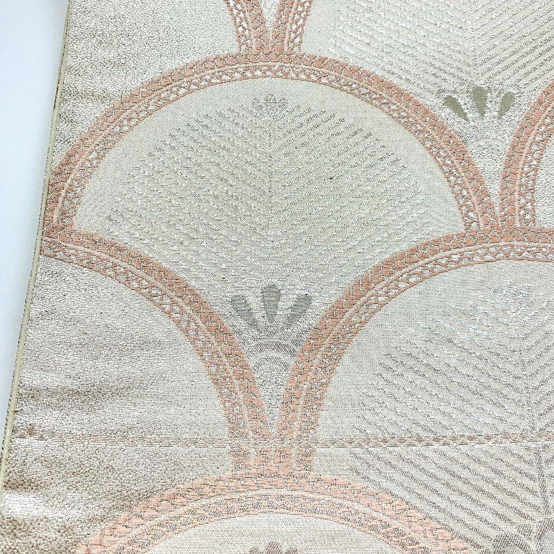 3285# Japanese Vintage Fukuro Obi Belt Kimono Fabric Silk Traditional Untailored