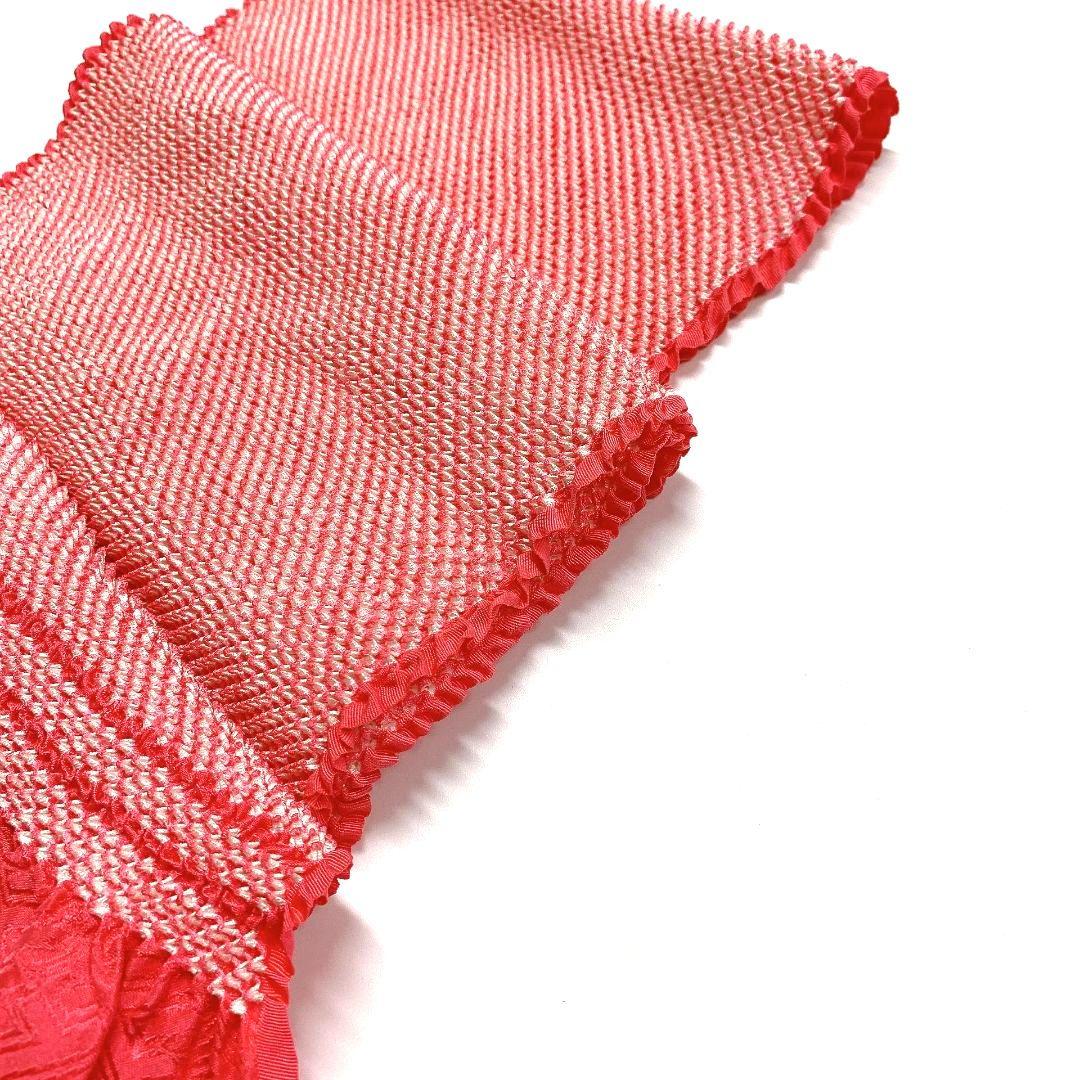 4195# Japanese Kimono Accessory Obiage and Obijime 2-piece Set Silk Shibori