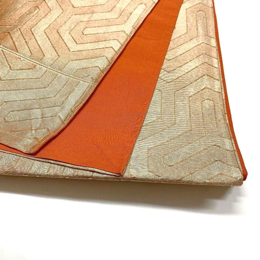 4157# Japanese Vintage Fukuro Obi Belt Kimono Fabric Silk Traditional Untailored