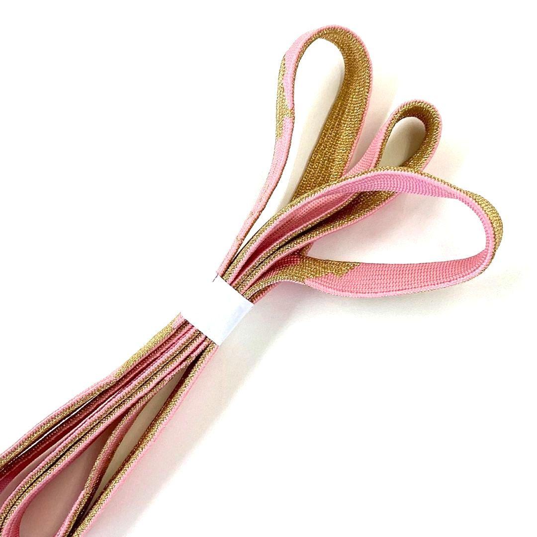 3512# Japanese Kimono Accessory Vintage Obiage and Obijime 2-piece Set Silk