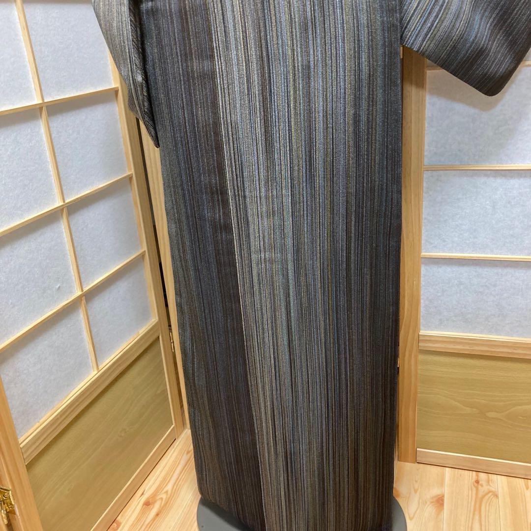 3418# Japanese Kimono Vintage Womens Silk Pongee Fabric Robe Kimono only sold