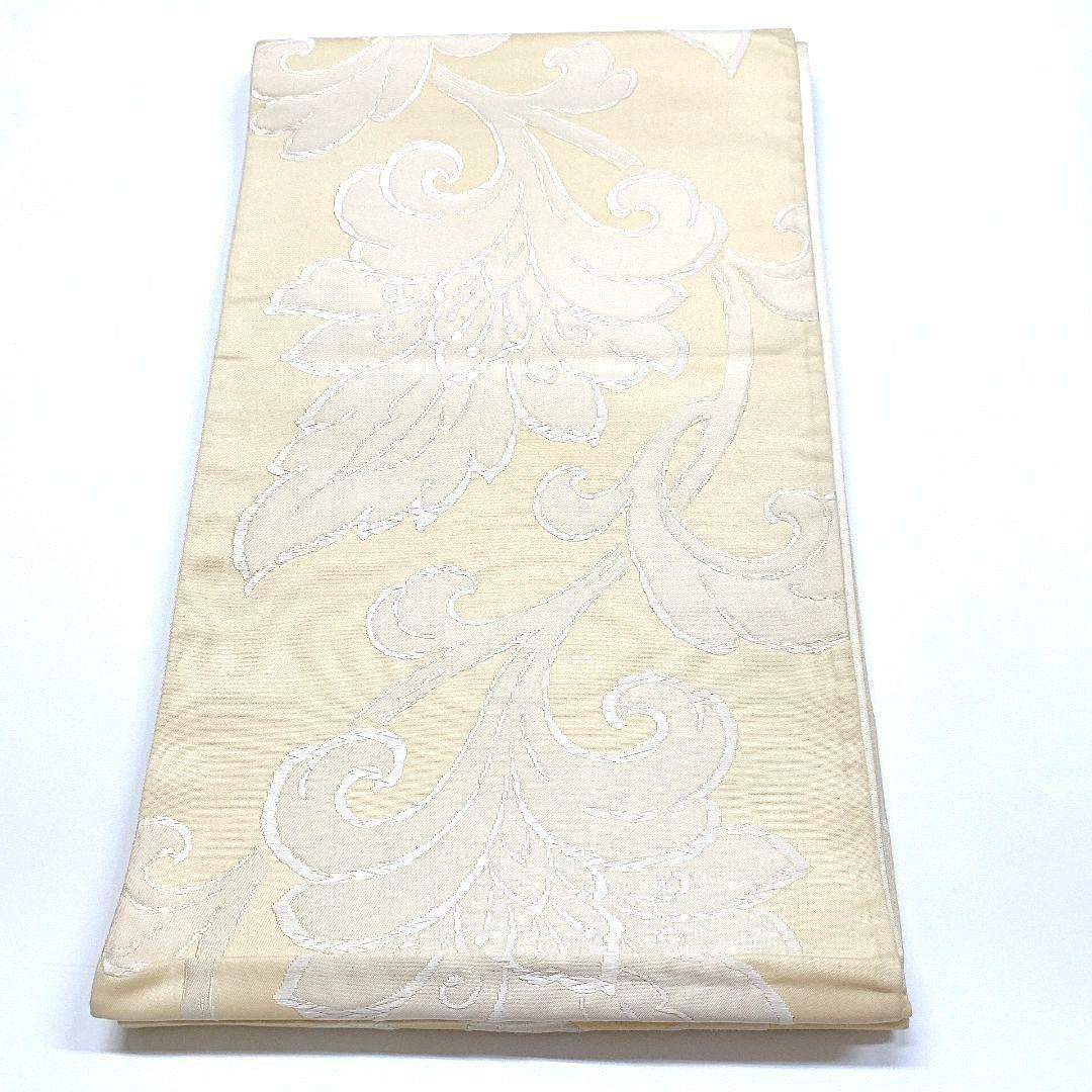 2747# Japanese Vintage Fukuro Obi Belt Kimono Fabric Silk Traditional Untailored