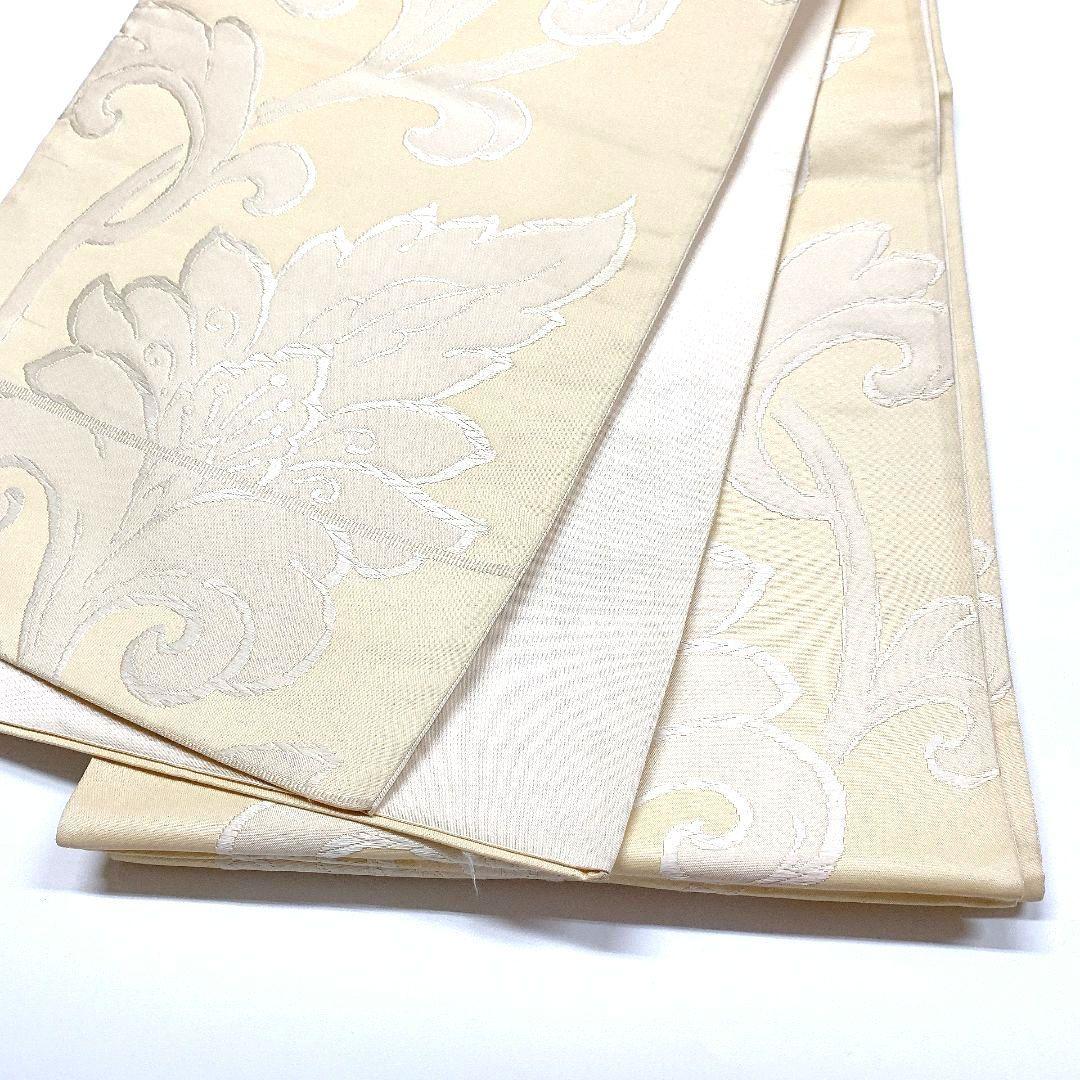 2747# Japanese Vintage Fukuro Obi Belt Kimono Fabric Silk Traditional Untailored