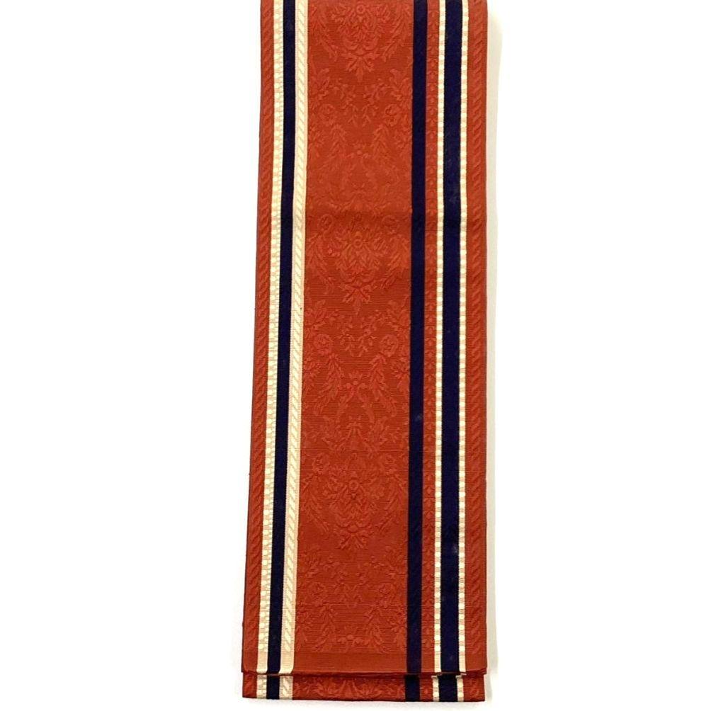 2384# Japanese Vintage Hanhaba Obi Belt Kimono Fabric Yukata Women's Traditional
