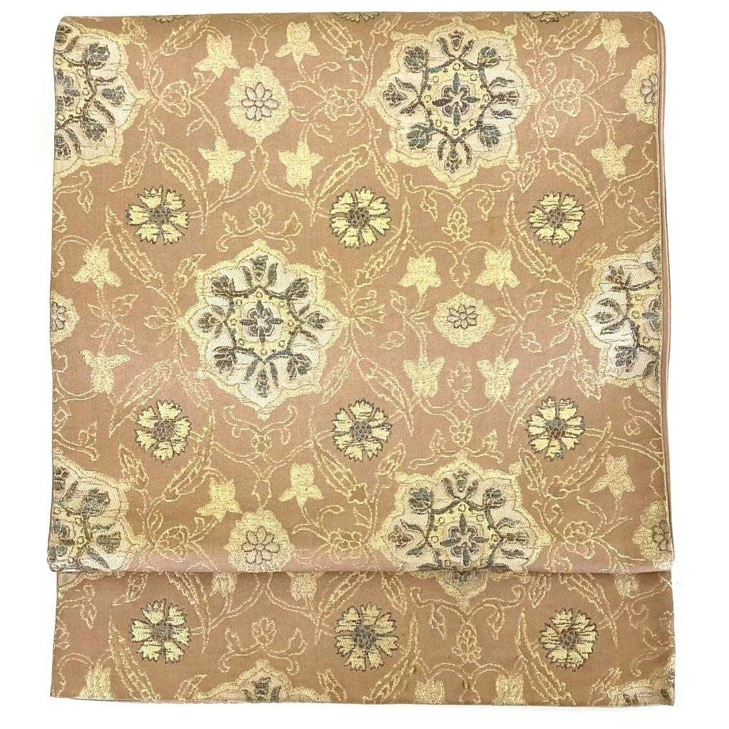 3568# Japanese Vintage Fukuro Obi Belt Kimono Fabric Silk Traditional
