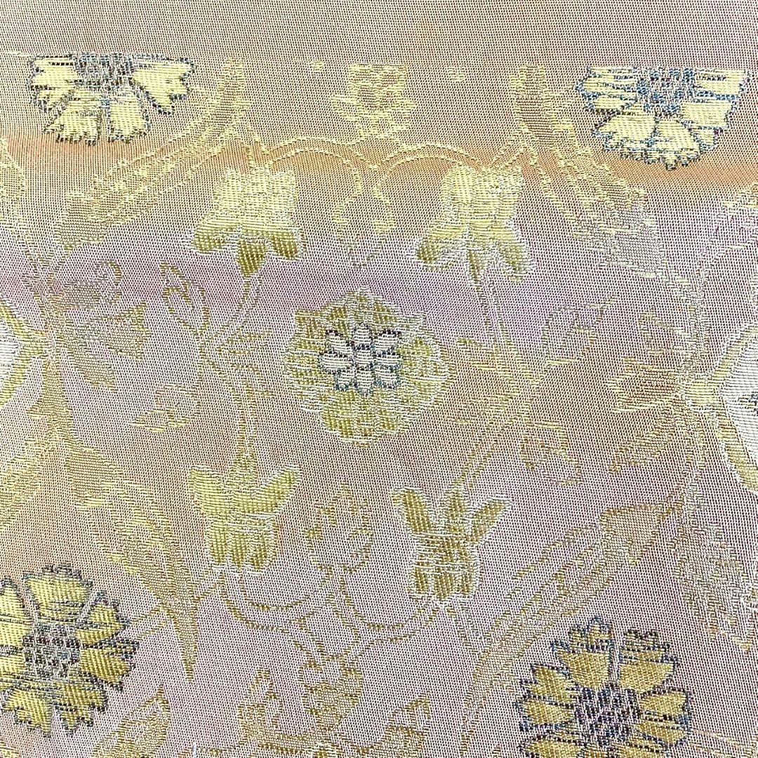 3568# Japanese Vintage Fukuro Obi Belt Kimono Fabric Silk Traditional