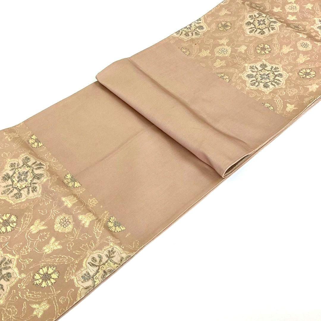 3568# Japanese Vintage Fukuro Obi Belt Kimono Fabric Silk Traditional