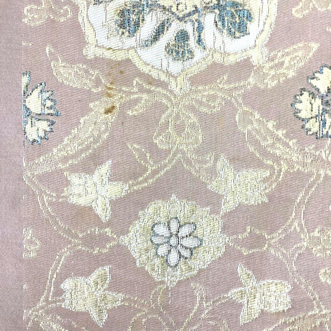 3568# Japanese Vintage Fukuro Obi Belt Kimono Fabric Silk Traditional