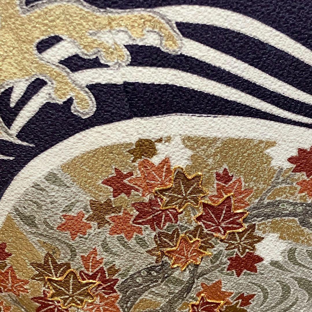 4379# Japanese Tomesode Kimono Vintage Womens Silk Fabric Robe Kimono only sold
