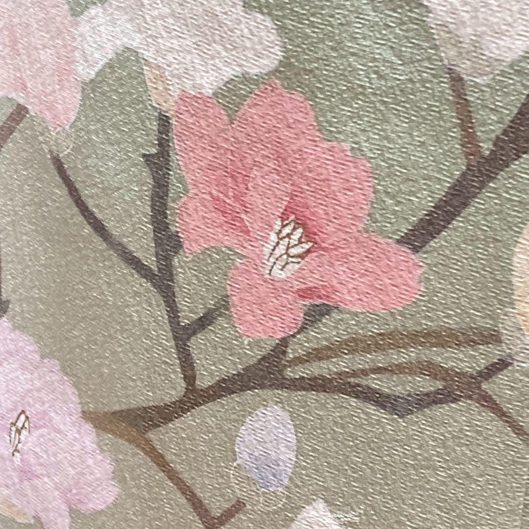 3937# Japanese Kimono Vintage Womens Silk Fabric Robe Kimono only sold