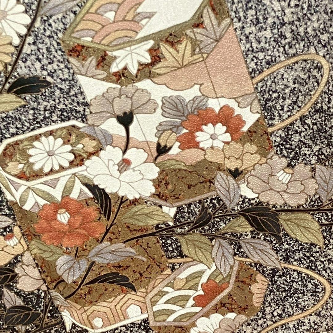 5469# Japanese Kimono Vintage Womens Silk Fabric Robe Kimono only sold
