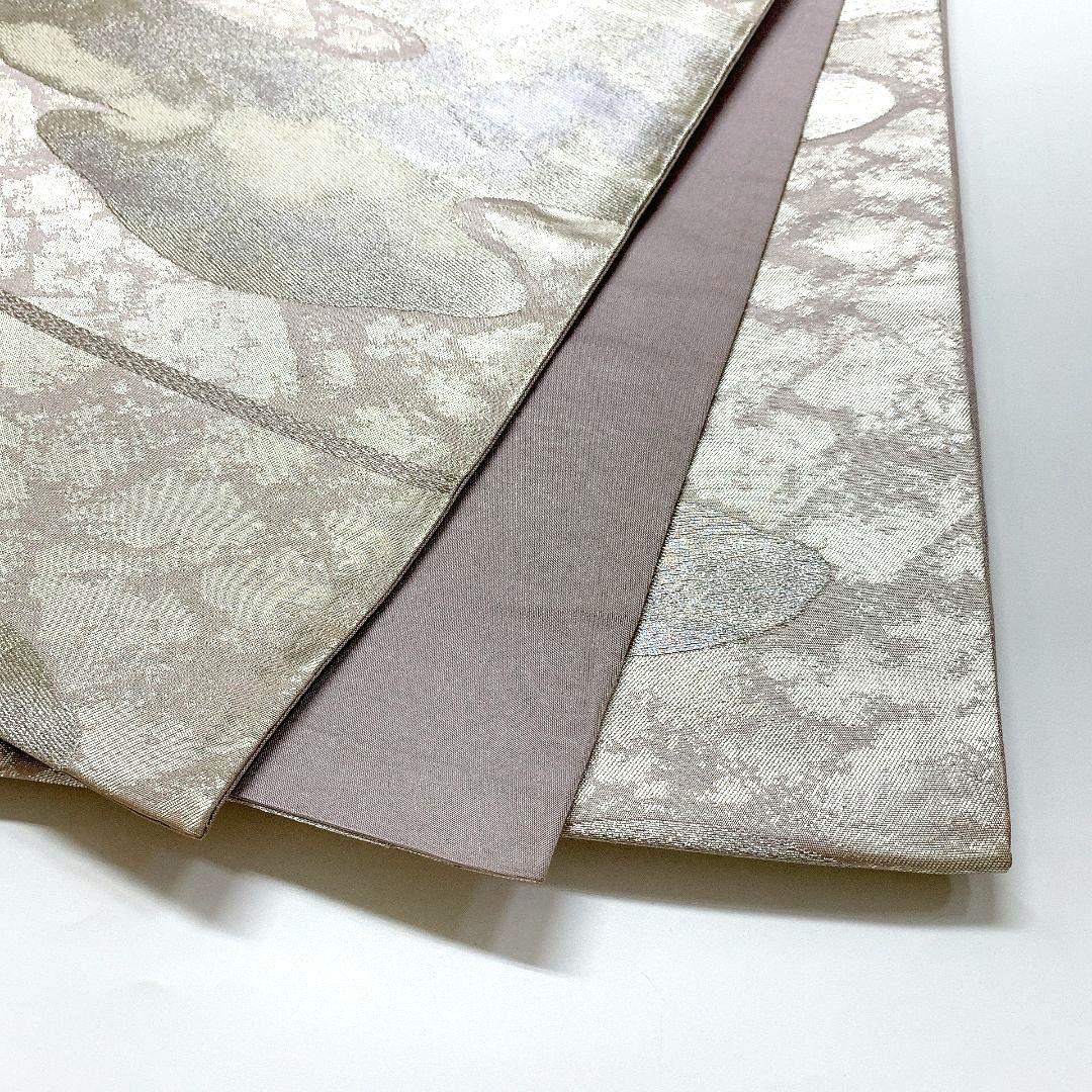 4445# Japanese Vintage Fukuro Obi Belt Kimono Fabric Silk Traditional