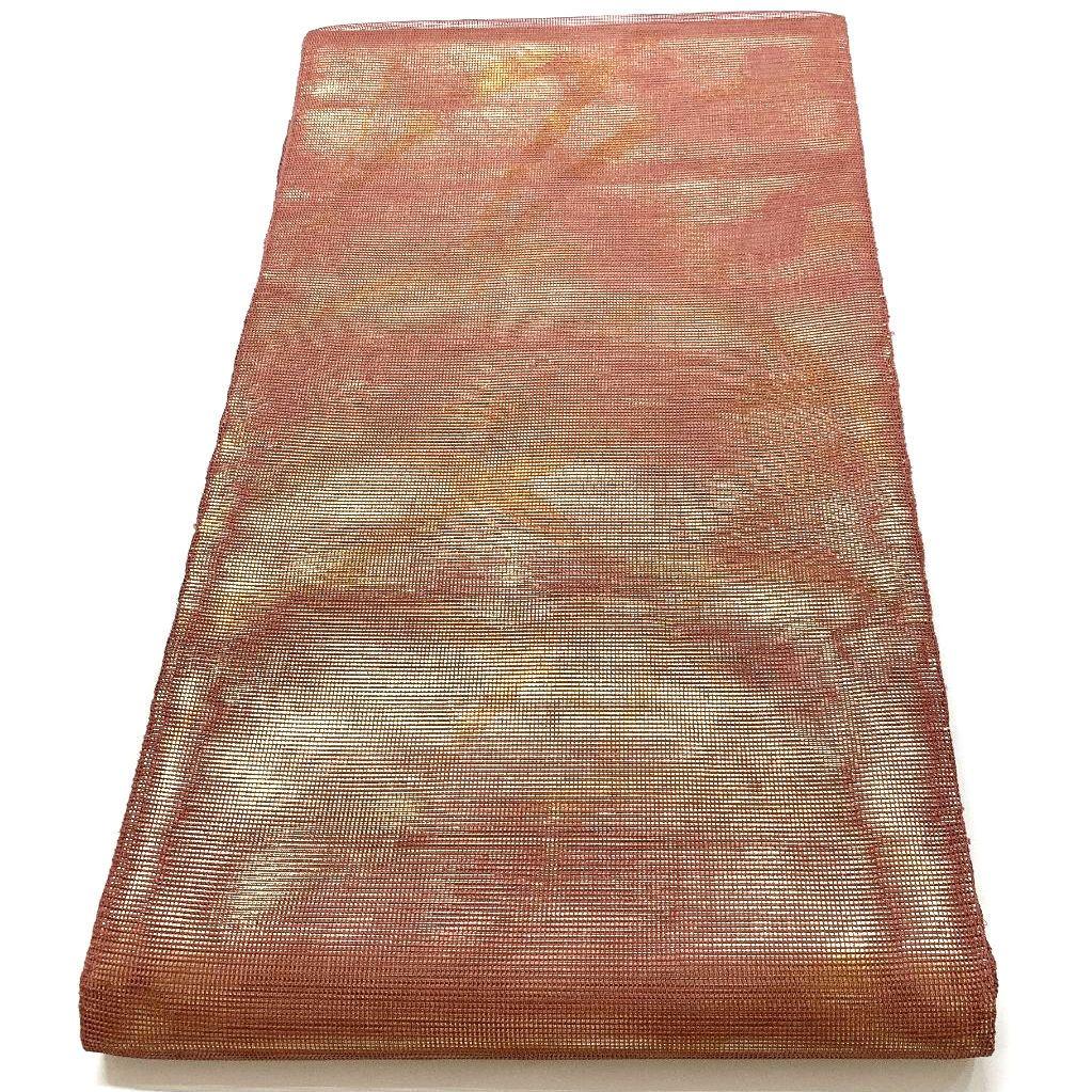 4441# Japanese Vintage Fukuro Obi Belt Kimono Fabric Silk Traditional Summer