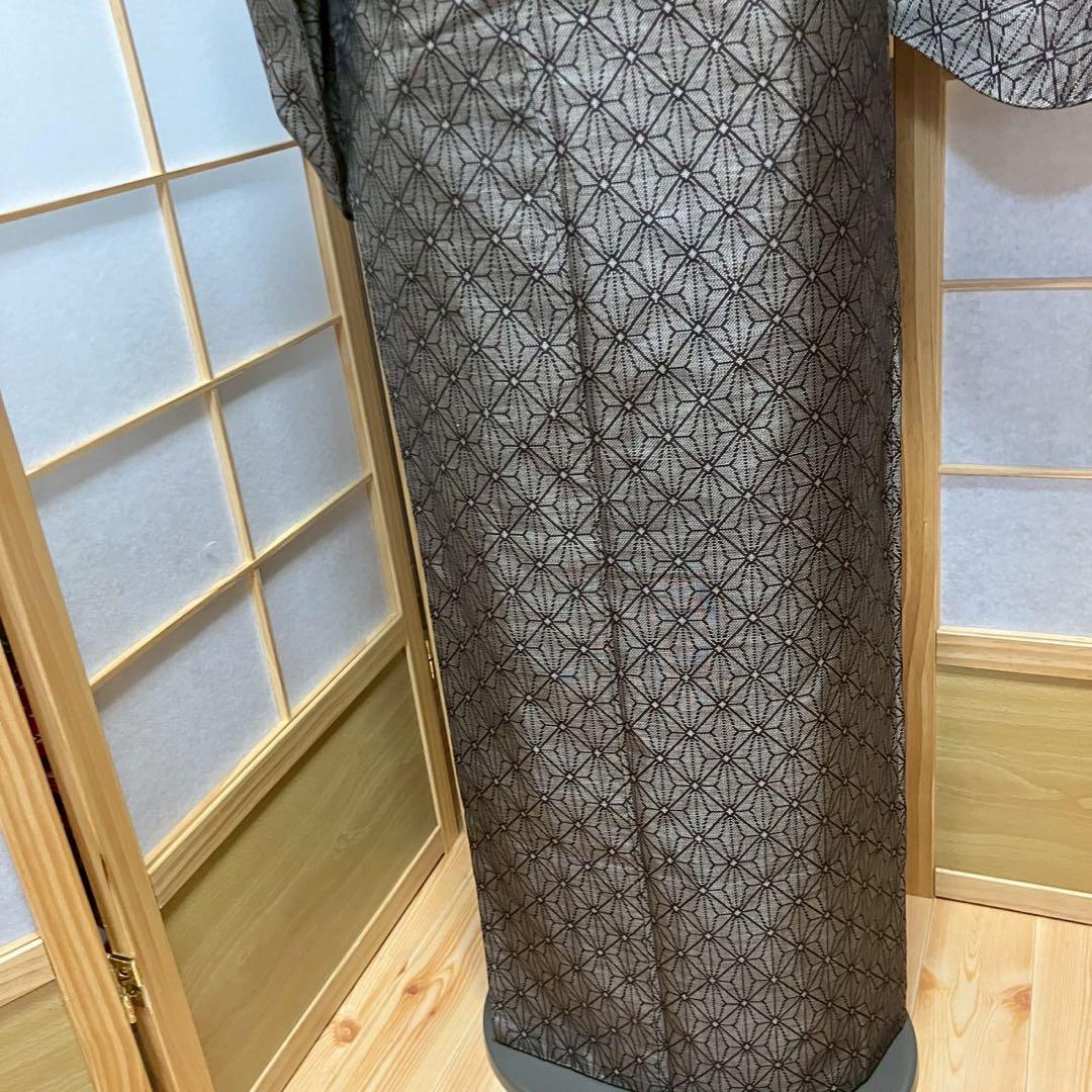4334# Japanese Kimono Vintage Womens Silk Pongee Fabric Robe Kimono only sold
